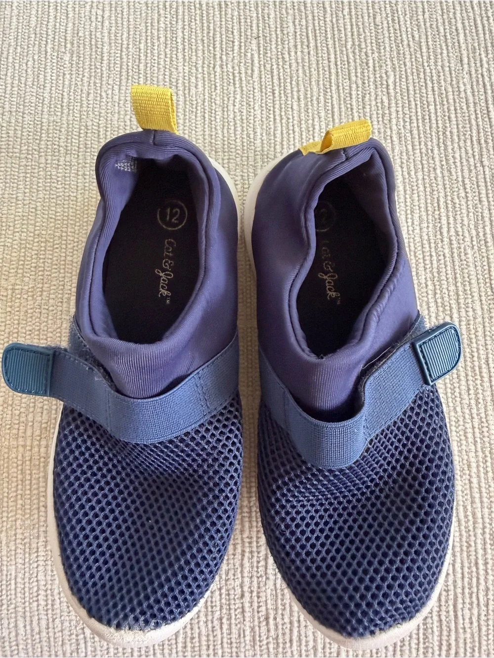 Cat & Jack Navy Mesh Water Shoe 12T